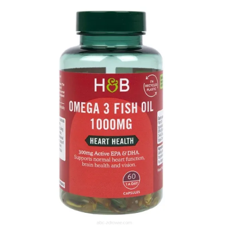 HOLLAND & BARRETT Omega-3 Fish Oil 1000 mg (60 kaps.)