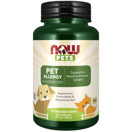 NOW PETS Pet Allergy for Dogs/Cats (75 tabl.)