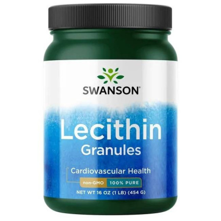 SWANSON Lecytyna 100% - granulki (454 g)