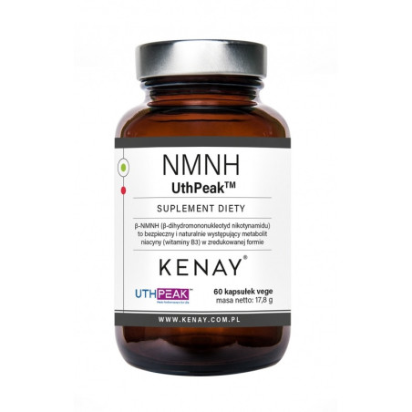 KENAY NMNH UthPeak β-dihydromononukleotyd nikotynamidu (60 kaps.)