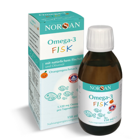 NORSAN Omega-3 Fisk (150 ml)