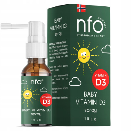NFO Vitamin D3 Baby Spray (20 ml)