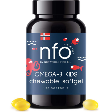 NFO Omega-3 Kids Chewable (120 kaps.)