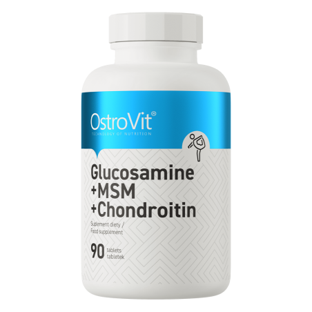 OSTROVIT Glukozamina + MSM + Chondroityna (90 tabl.)