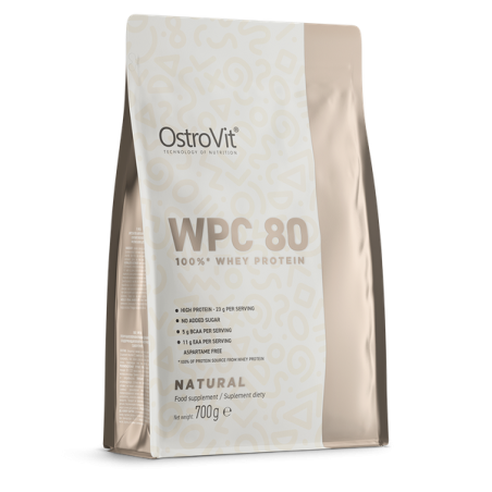OSTROVIT WPC 80 - smak naturalny (700 g)