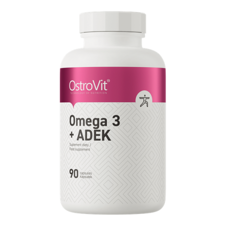 OSTROVIT Omega 3 + ADEK (90 kaps.)