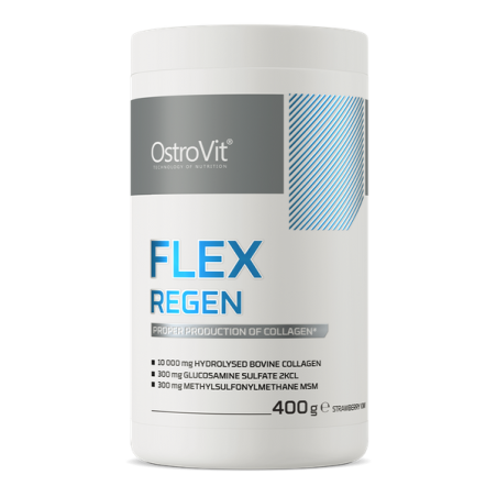 OSTROVIT Flex Regen - smak truskawka-kiwi (400 g)