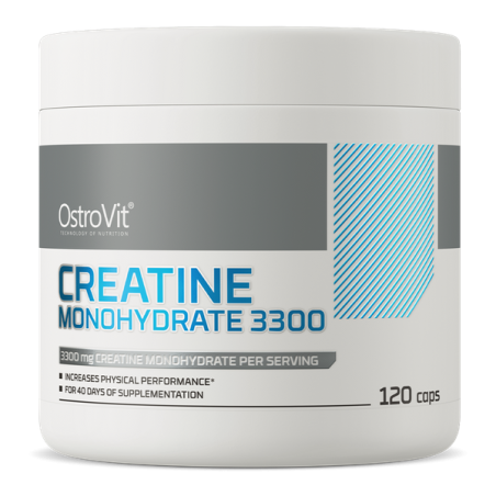 OSTROVIT Monohydrat Kreatyny 3300 mg (120 kaps.)