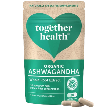 TOGETHER Organic Ashwagandha - Full Spectrum Extract 500 mg (30 kaps.)
