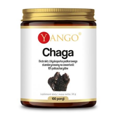 YANGO Chaga - ekstrakt 10% polisacharydów (50 g)