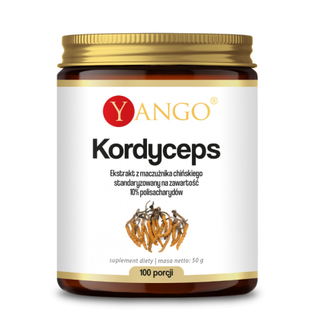 YANGO Kordyceps - ekstrakt 10% polisacharydów (50 g)