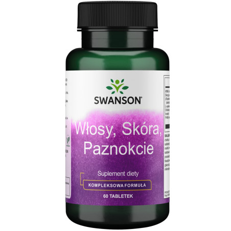 SWANSON Włosy Skóra Paznokcie (60 tabl.)