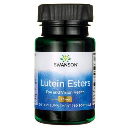 SWANSON Luteina Estry 20 mg (60 kaps.)