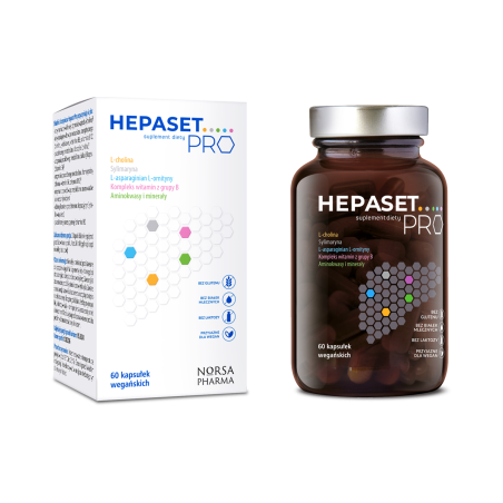 NORSA PHARMA Hepaset PRO (60 kaps.)