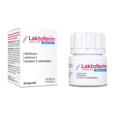 NORSA PHARMA Laktoferin Nucle (30 kaps.)