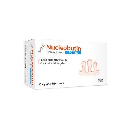NORSA PHARMA Nucleobutin Forte (60 kaps.)