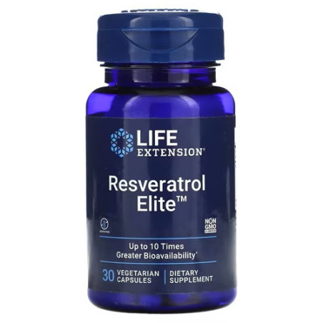 LIFE EXTENSION Resveratrol Elite (30 kaps.)