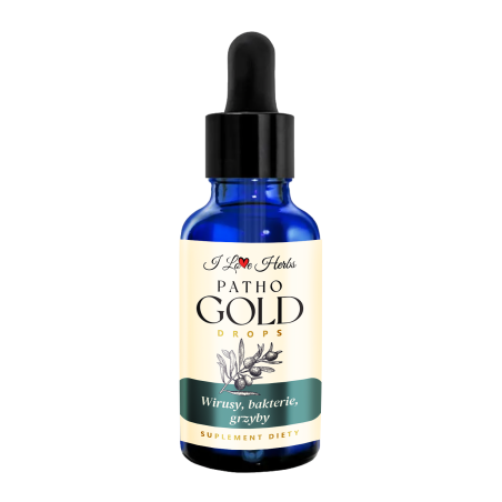 I LOVE HERRBS - PATHO Gold Drops WIRUSY, BAKTERIE, GRZYBY (50 ml)