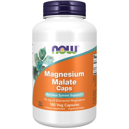 NOW FOODS Magnesium Malate (180 kaps.)