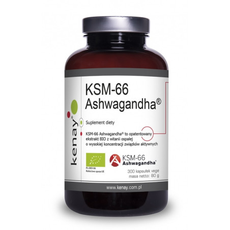 KENAY EKO Ashwagandha KSM-66 (300 kaps.)