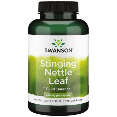 SWANSON Stinging Nettle Leaf 400 mg (120 kaps.)