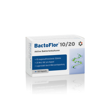 INTERCELL PHARMA Bactoflor 10/20 (100 kaps.)