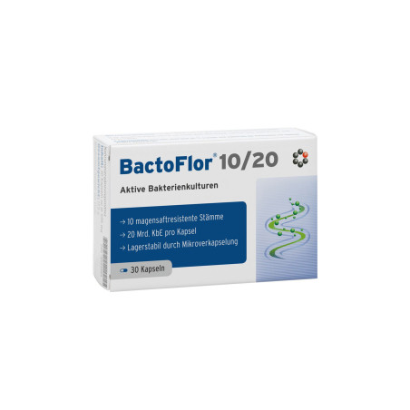 INTERCELL PHARMA Bactoflor 10/20 (30 kaps.)