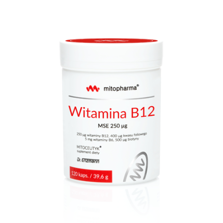 DR. ENZMANN MSE Witamina B12 MSE (120 kaps.)