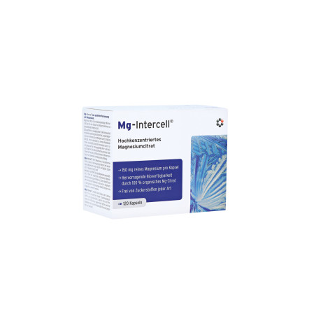 INTERCELL PHARMA Mg-Intercell Cytrynian magnezu (120 kaps.)