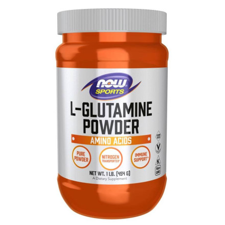 NOW FOODS L-Glutamine Powder - L-glutamina (454 g)