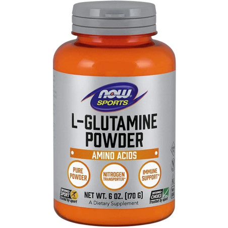 NOW FOODS L-Glutamine Powder - L-glutamina 500 mg (170 g)