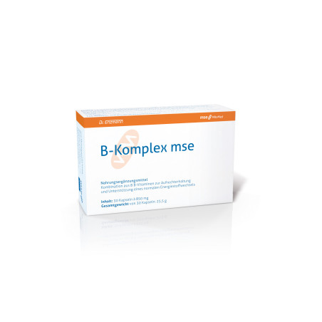 DR. ENZMANN MSE B-Komplex Mse (30 kaps.)