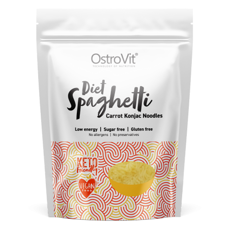 OSTROVIT Diet Spaghetti Carrot Konjac Noodles (400 g)