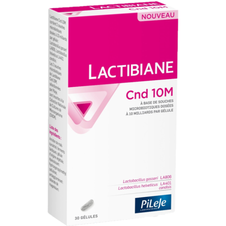 PILEJE Lactibiane Cnd 10M - Probiotyk (30 kaps.)