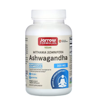 JARROW FORMULAS Ashwagandha KSM-66 (120 kaps.)
