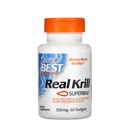 DOCTOR'S BEST Olej z Kryla - Real Krill (60 kaps.)