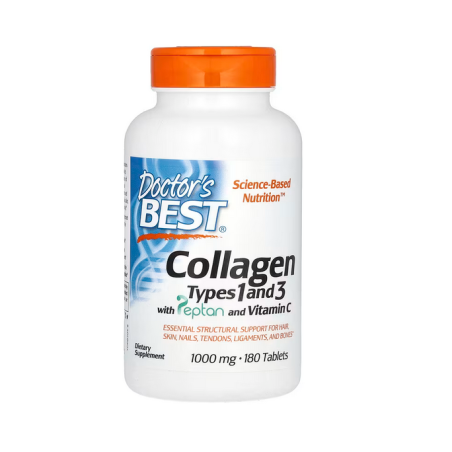DOCTOR'S BEST Collagen Types I and III (180 tabl.)