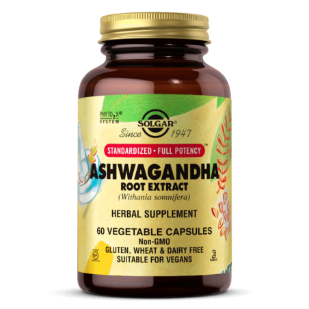 SOLGAR Ashwagandha Root Extract (60 kaps.)