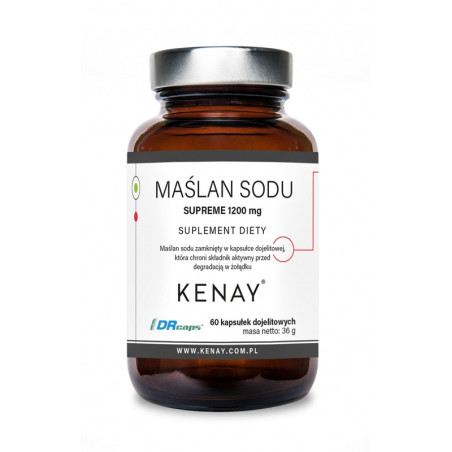 KENAY Maślan Sodu SUPREME (60 kaps.)