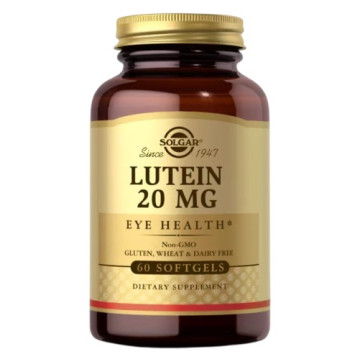 SOLGAR Lutein 20 mg (60 kaps.)