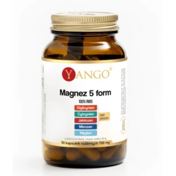 YANGO Magnez 5 Form (90 kaps.)
