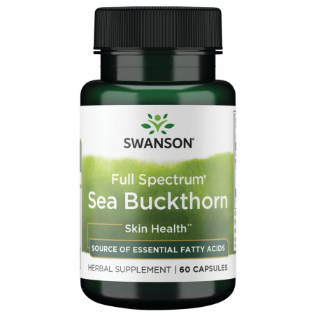 SWANSON FS Sea Buckthorn (60 kaps.)