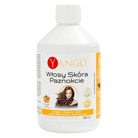 YANGO Włosy, Skóra, Paznokcie - multiwitamina (500 ml)