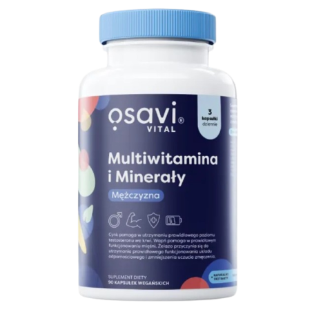 OSAVI Multiwitamina i Minerały Mężczyzna (90 kaps.)