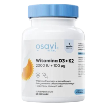 OSAVI Witamina D3 + K2...