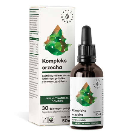 AURA HERBALS Kompleks orzecha - Walnut Natural Complex (50 ml)