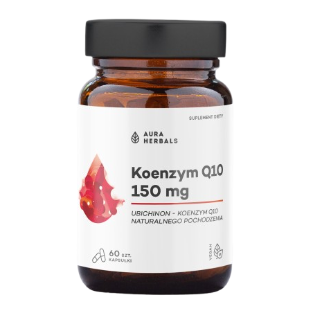 AURA HERBALS Koenzym Q10 150 mg (60 kaps.)