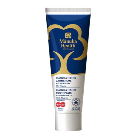 MANUKA HEALTH Pasta do zębów z Miodem Manuka MGO 250+ i Olejkiem Manuka (75 ml)