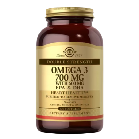 SOLGAR Double Strength Omega-3 (120 kaps.)