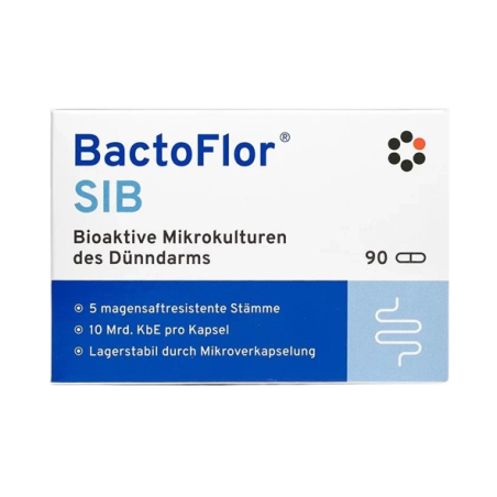 INTERCELL PHARMA BactoFlor SIB mikrobiom jelitowy (90 kaps.)